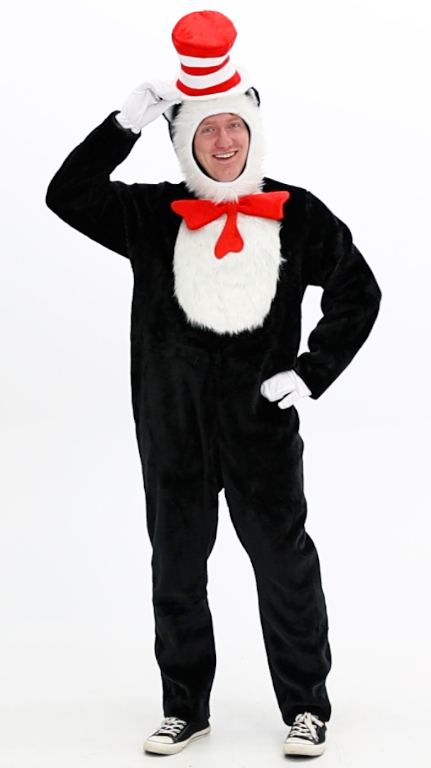 EL400610AD Adult Cat in the Hat Premium